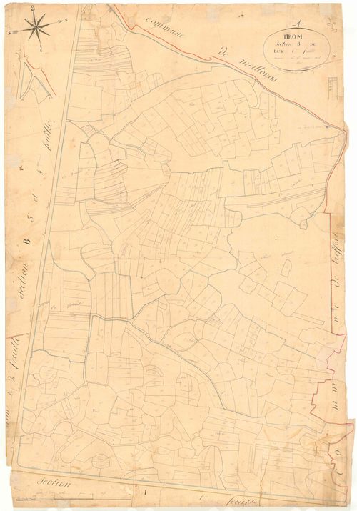 Drom - 3 P 5945 - 3 P 5945 -  Feuille 6  (1827)