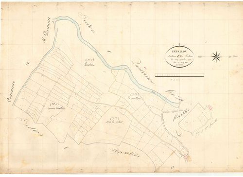 Échallon - 3 P 6021 - 3 P 6021 -  Feuille 2  (1839)