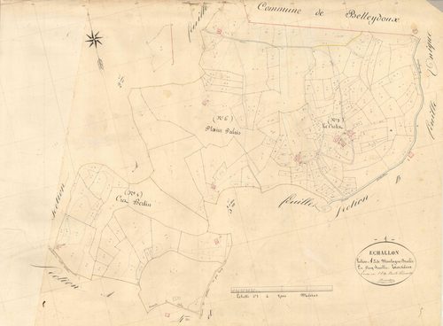 Échallon - 3 P 6016 - 3 P 6016 -  Feuille 3  (1839)