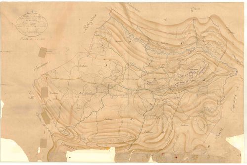 Échallon - 3 P 6013 - 3 P 6013 -  Tableau d'assemblage  (1839)