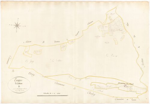 Évosges - 3 P 10113-3 - 3 P 10113-3 -  Feuille 1  (1812)