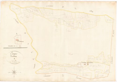 Évosges - 3 P 10113-2 - 3 P 10113-2 -  Feuille 1  (1812)