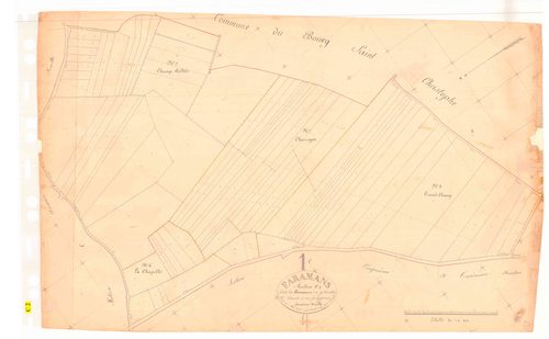 Faramans - 3 P 6091 - 3 P 6091 -  Feuille 2  (1839)