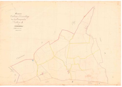 Faramans - 3 P 6081 - 3 P 6081 -  Section A  (1839)