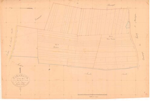 Faramans - 3 P 6087 - 3 P 6087 -  Feuille 1  (1839)