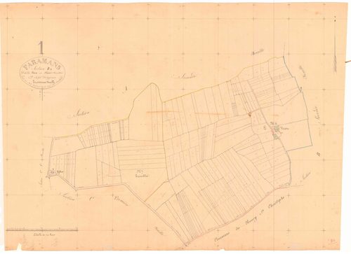 Faramans - 3 P 6089 - 3 P 6089 -  Feuille 3  (1839)