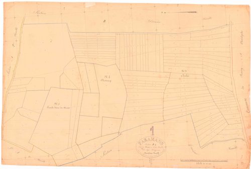 Faramans - 3 P 6088 - 3 P 6088 -  Feuille 2  (1839)