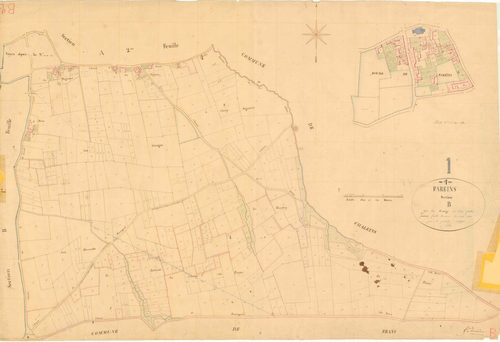 Fareins - 3 P 6106 - 3 P 6106 -  Feuille 2  (1832)