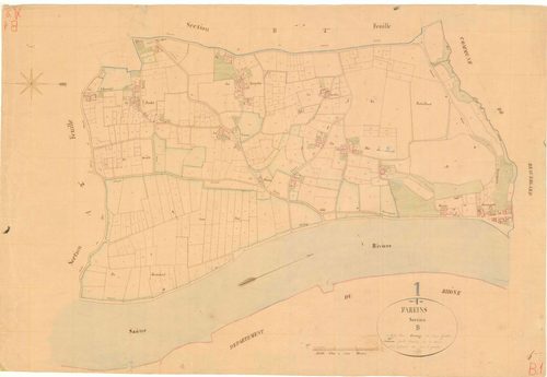 Fareins - 3 P 6105 - 3 P 6105 -  Feuille 1  (1832)