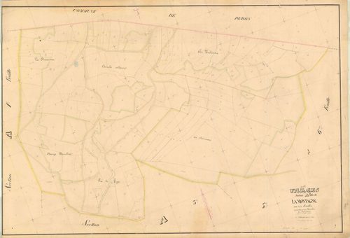 Farges - 3 P 6111 - 3 P 6111 -  Feuille 4  (1846)