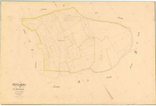 Farges - 3 P 6112 - 3 P 6112 -  Feuille 5  (1846)