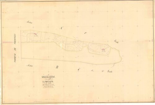 Farges - 3 P 6109 - 3 P 6109 -  Feuille 2  (1846)