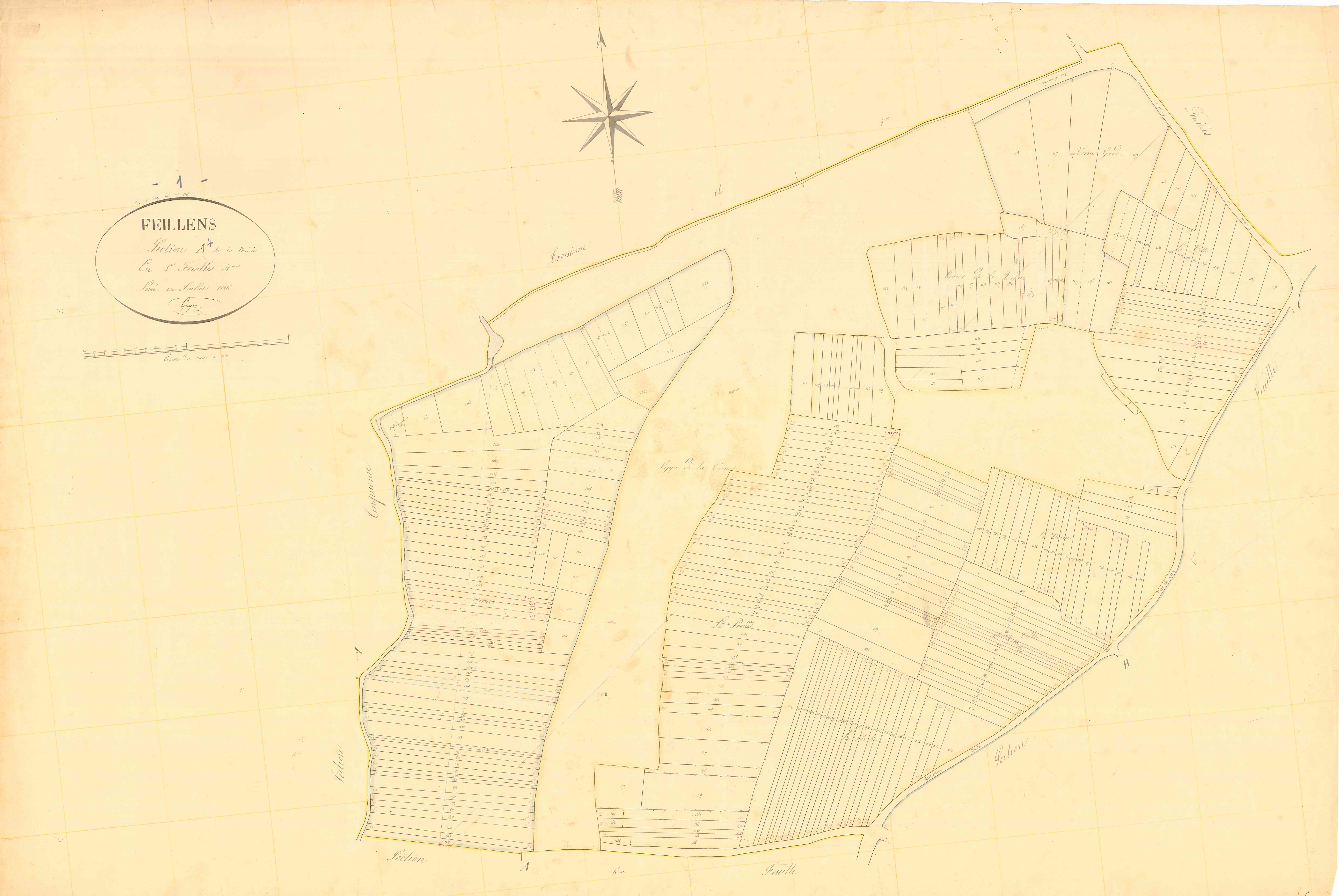Feillens - 3 P 6139 - 3 P 6139 - Feuille 4 (1836)