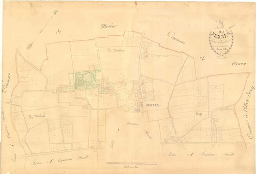 Ferney-Voltaire - 3 P 6364 - 3 P 6364 -  Feuille 2  (1844)