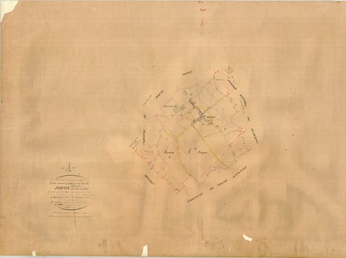 Ferney-Voltaire - 3 P 6162 - 3 P 6162 -  Tableau d'assemblage  (1844)