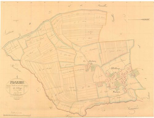 Flaxieu - 3 P 6176 - 3 P 6176 -  Feuille 2  (1833)