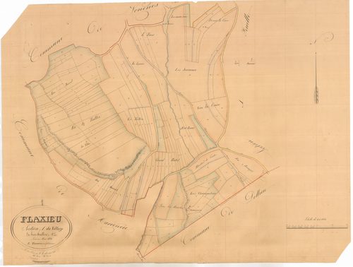 Flaxieu - 3 P 6175 - 3 P 6175 -  Feuille 1  (1833)