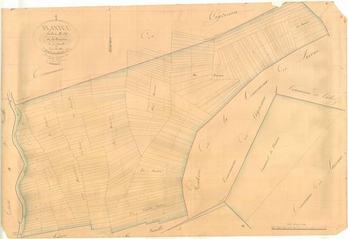 Flaxieu - 3 P 6180 - 3 P 6180 -  Feuille 3  (1833)