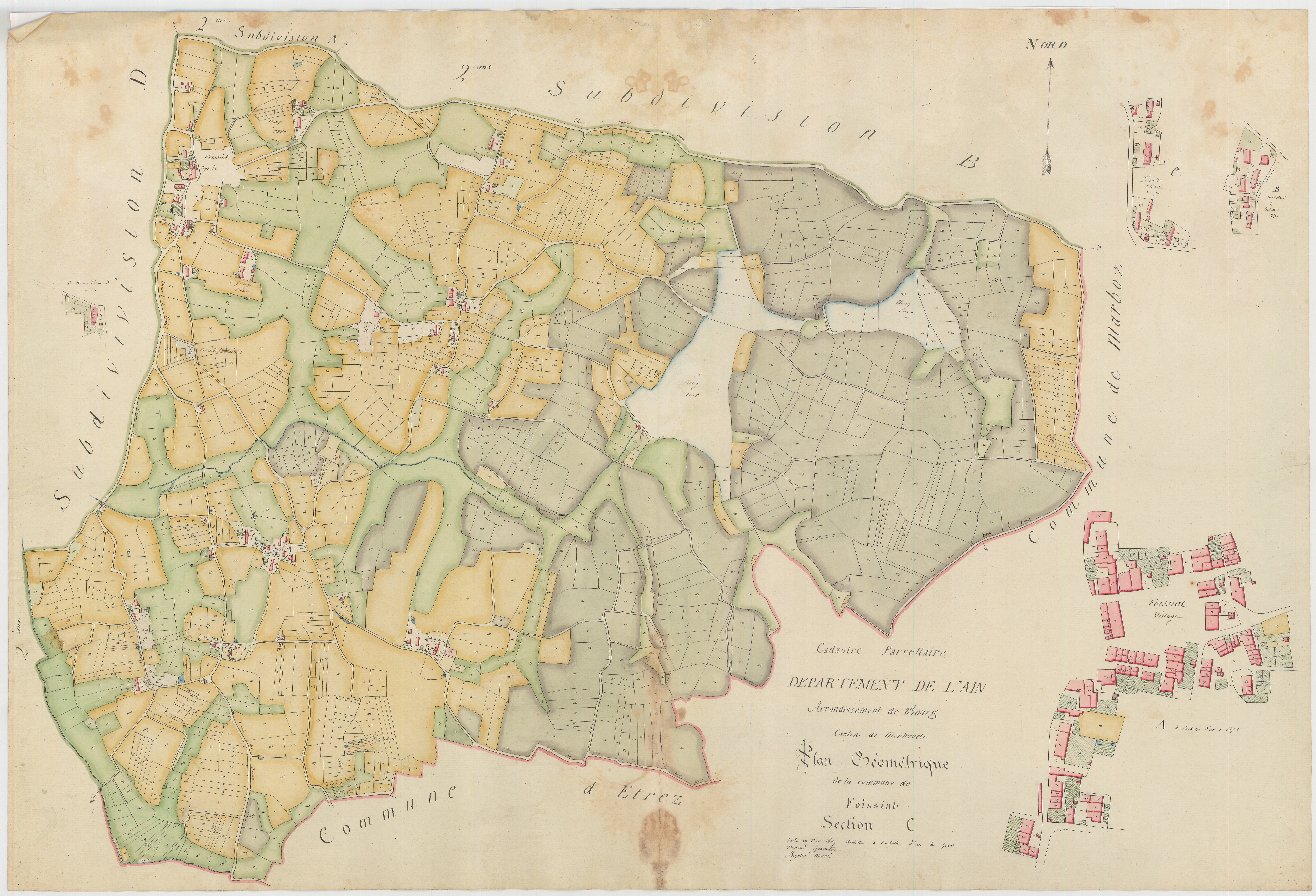 Foissiat - 3 P 10128-7 - 3 P 10128-7 - Feuille 1 (1809)