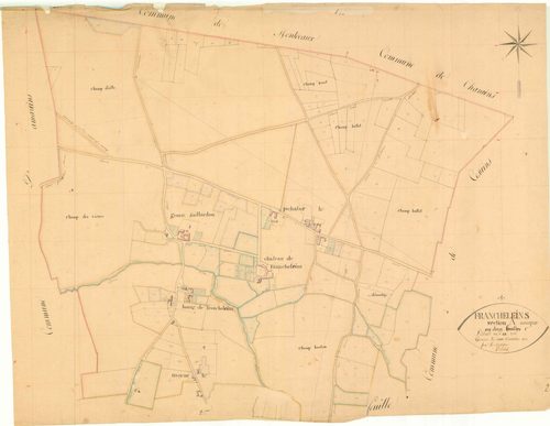 Francheleins - 3 P 6200 - 3 P 6200 -  Feuille 1  (1831)