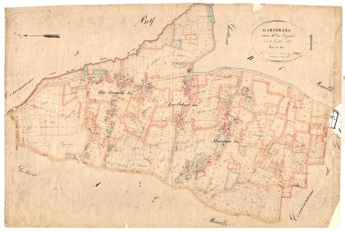 Garnerans - 3 P 6210 - 3 P 6210 -  Feuille 3  (1829)