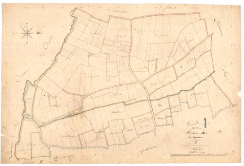 Garnerans - 3 P 6213 - 3 P 6213 -  Feuille 3  (1829)