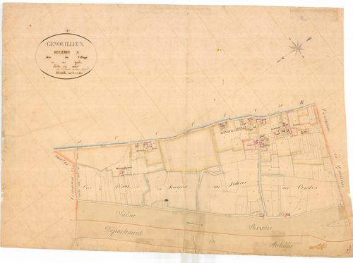 Genouilleux - 3 P 6218 - 3 P 6218 -  Feuille 1  (1829)