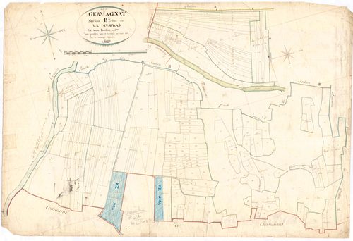 Germagnat - 3 P 6237 - 3 P 6237 -  Feuille 2  (1824)