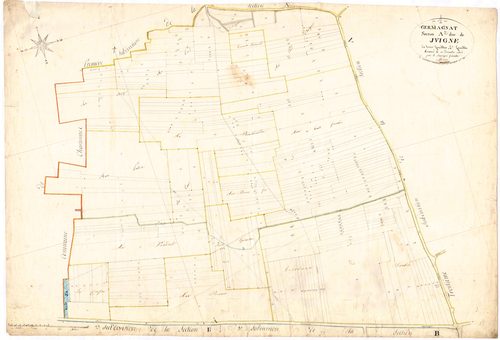Germagnat - 3 P 6234 - 3 P 6234 -  Feuille 2  (1824)