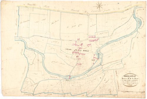 Germagnat - 3 P 6236 - 3 P 6236 -  Feuille 1  (1824)