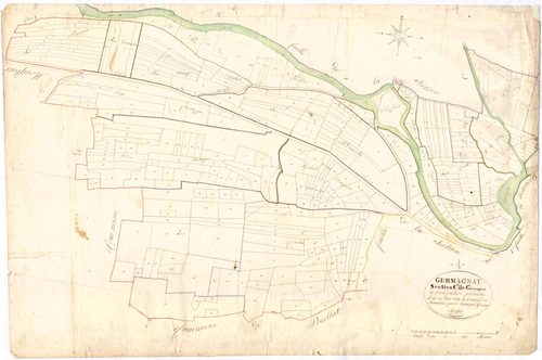 Germagnat - 3 P 6239 - 3 P 6239 -  Feuille 1  (1824)