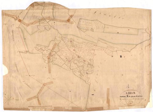 Giron - 3 P 6284 - 3 P 6284 -  Feuille 3  (1833)