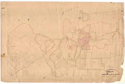 Giron - 3 P 6286 - 3 P 6286 -  Feuille 1  (1833)