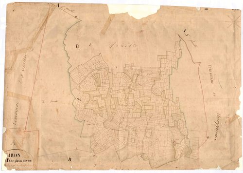 Giron - 3 P 6287 - 3 P 6287 -  Feuille 2  (1833)