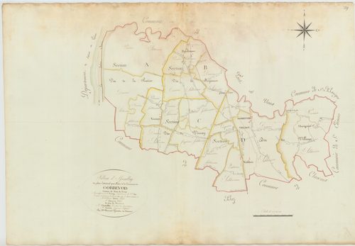 Gorrevod - 3 P 10134-1 - 3 P 10134-1 -  Tableau d'assemblage  (1813)