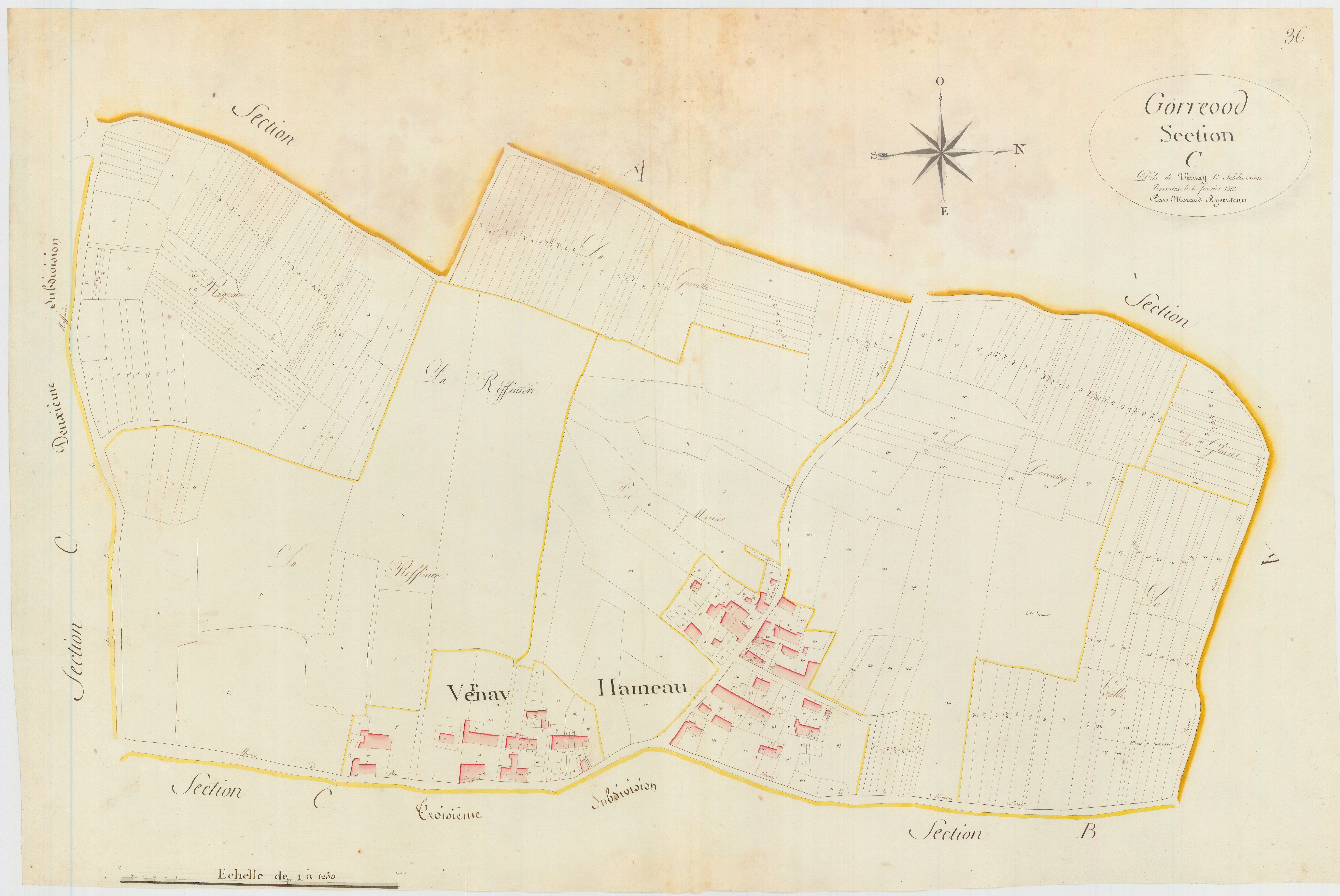 Gorrevod - 3 P 10134-8 - 3 P 10134-8 - Feuille 1 (1813)