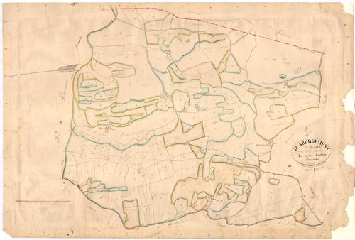 Le Grand-Abergement (Haut Valromey, Ain, France ; ancienne commune) - 3 P 6852 - 3 P 6852 -  Feuille 2  (1837)