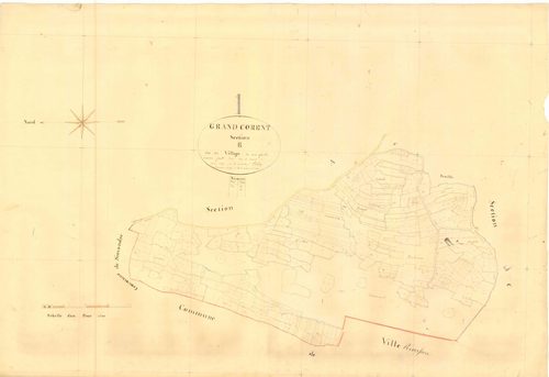 Grand-Corent - 3 P 6309 - 3 P 6309 -  Feuille 2  (1827)