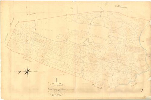 Grand-Corent - 3 P 6310 - 3 P 6310 -  Feuille 1  (1827)