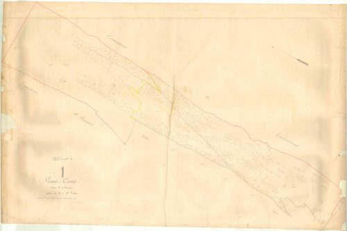 Grand-Corent - 3 P 6311 - 3 P 6311 -  Feuille 1  (1835)