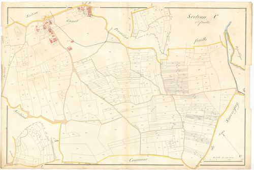Grilly - 3 P 10093-6 - 3 P 10093-6 -  Feuille 1  (1807)