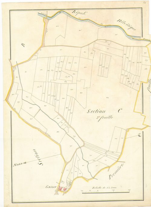 Grilly - 3 P 10093-7 - 3 P 10093-7 -  Feuille 2  (1807)
