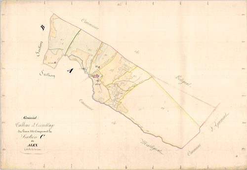 Groissiat - 3 P 6351 - 3 P 6351 -  Section C  (1839)