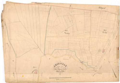 Groissiat - 3 P 6359 - 3 P 6359 -  Feuille 1  (1839)