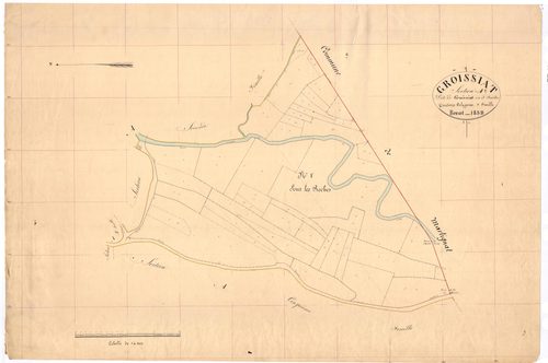 Groissiat - 3 P 6352 - 3 P 6352 -  Feuille 1  (1839)