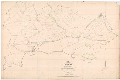 Groslée - 3 P 6368 - 3 P 6368 -  Feuille 3  (1840)
