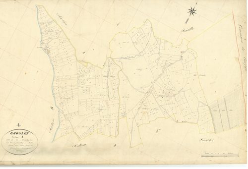 Groslée - 3 P 6364 - 3 P 6364 -  Feuille 2  (1840)