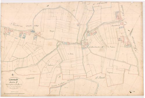 Groslée - 3 P 6366 - 3 P 6366 -  Feuille 1  (1840)