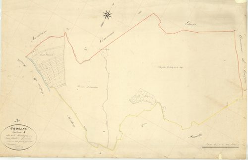 Groslée - 3 P 6363 - 3 P 6363 -  Feuille 1  (1840)