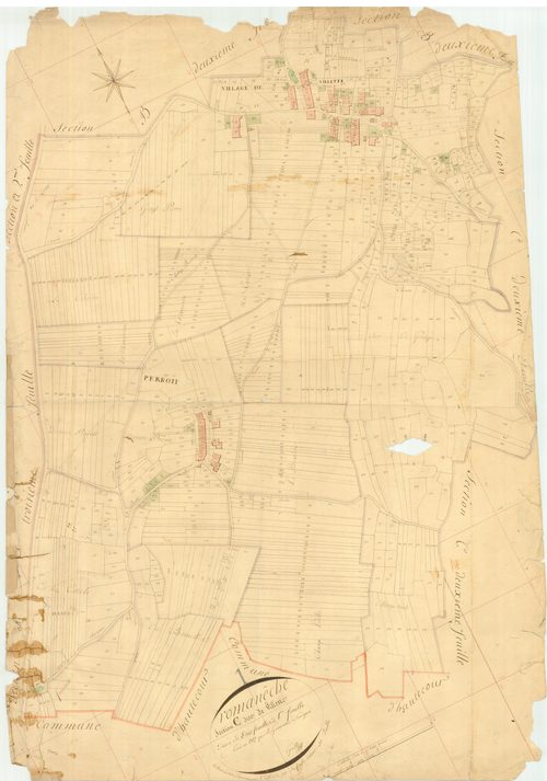 Romanèche - 3 P 8249 - 3 P 8249 -  Feuille 1  (1827)